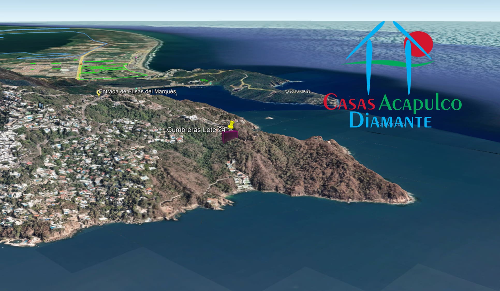 Terreno Brisas del Marqués Cumbreras Lote 24 - Vista aérea 14